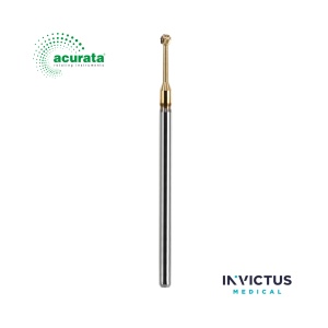 Freză chirurgicală de os Acurata | Formă sferică | Piesă dreaptă (HP) | Ø 3.5 mm