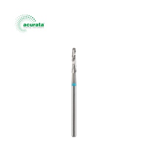 Freză chirurgicală de os din carbură de tungsten, pentru turbină, diametru 1.6 mm - Acurata - Img 1