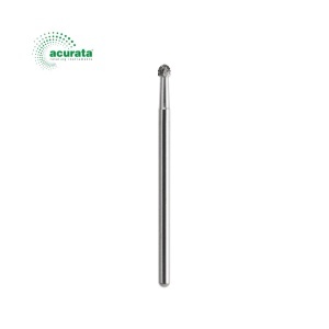 Freză chirurgicală sferică Acurata, piesă dreaptă HP 104, Ø 2,7 mm