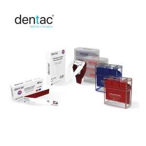 Hartie De Articulatie DENTAC 200μ blue - cut. cu 300 buc.