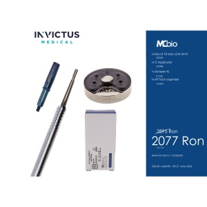 MCbio Surgery – Kit 10 Pini LCM 3mm cu Aplicator C și Scraper XL