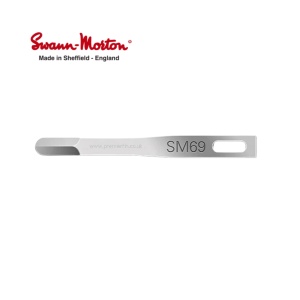 SM69 – Microlamă dublu tăietoare, Swann-Morton (25 buc/pachet) - Img 2