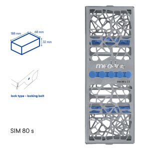 Tavă Sterilizare Instrumente Meddins SIM-80 s – TYPE 1 (5 instrumente) - Img 3
