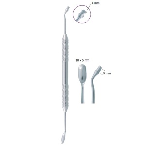 7471 - Aplicator si condensator pentru material osos - 4 mm - 10 x 5 mm - KOHLER - Img 2