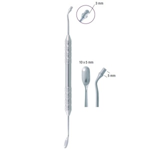 Aplicator și condensator pentru material osos Ø 3 mm, 10 × 5 mm – Kohler Dental (7290) - Img 2