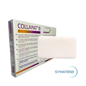 Collapat II 3.5 × 6 × 0.6 cm – Biomaterial osteoconductor pe bază de colagen și hidroxiapatită - Img 2