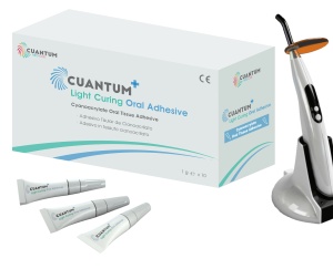 Cuantum Light Curing Oral Adhesive – Adeziv Tisular Fotopolimerizabil pentru Parodontologie și Sigilare Plăgi, 10 × 1 g - Img 3
