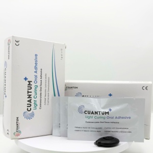 Cuantum Light Curing Oral Adhesive, 10 x 1gr. – Adeziv tisular fotopolimerizabil pentru chirurgie orală și stomatologie - CUANTUM Medical - Img 2