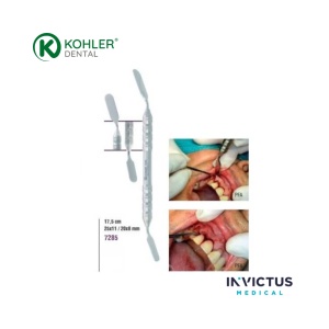 Decolator Periostal Kohler 7285 TRINOVO® – Instrument Chirurgie Orală și Implantologie din Oțel German - Img 2
