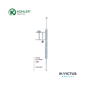 Decolator Periostal Kohler 7287 TRINOVO® – Instrument Chirurgie Orală și Implantologie din Oțel German - Img 2