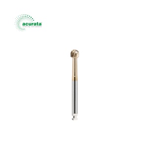 Freză chirurgicală de os Acurata | Formă sferică | 4 tăișuri | Contraunghi | Ø 3,5 mm