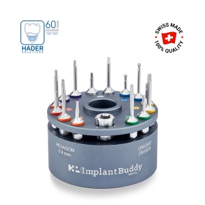 Implant Buddy Dental – Kit Protetica Implantologie cu 14 Driver-e | Hader Solutions