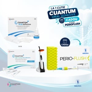 Pachet Cuantum Oral Adhesive – Autopolimerizabil sau Fotopolimerizabil + Perio-Flush CADOU