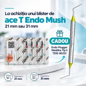 Pachet T-Endo Must 21 SAU 31 mm + Endo Plugger Meddins TDIE-90/03 CADOU