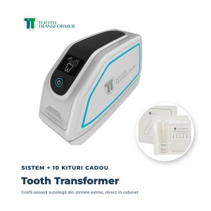 Tooth Transformer, regenerare osoasă autologă + 10 accesorii cadou