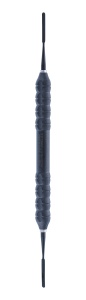 8691 - Tunneling instrument, 2.0 mm, str.+cvd. DLC coated, TRINOVO PEEK black, KOHLER Dental - Img 2