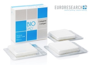 BIOPAD™ – Pansament activ din colagen, 5×5 cm (cutie cu 3 bucăți) - Angelini Pharma&Euroresearch - Img 2