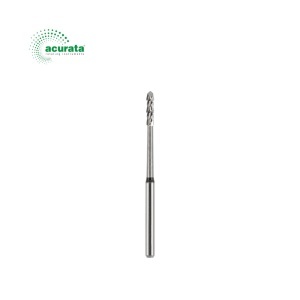 Freză chirurgicală cilindrică pentru os Acurata | Dantură încrucișată | Turbină FG XL | Ø 1,2 mm | REF 500.316.255.298.012