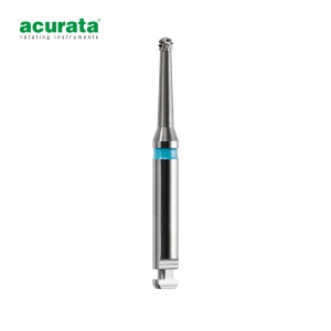 Freză sferică din carbură Acurata Rosenbohrer Blue Line | Tijă RA ISO 204 | Ø 1,2–1,6 mm