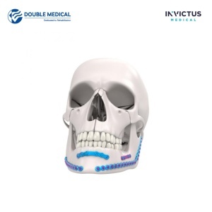 Placă de adaptare KALEIDO Mandible 2,0 / 2,4, titan – Double Medical