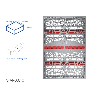 Tavă Sterilizare Instrumente Meddins SIM-80/10 – TYPE 4 (10 instrumente) - Img 5