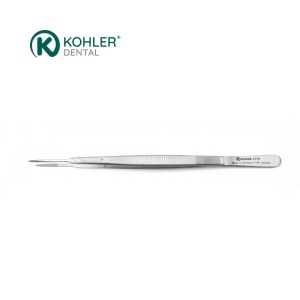 4770 – Pensă anatomică pentru țesut GERALD, dreaptă, 18 cm – KOHLER Dental - Img 1