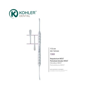7283 - Decolator MOLT KOHLER - 17,5 cm - 4,0 / 5,0 mm - KOHLER Dental - Img 4