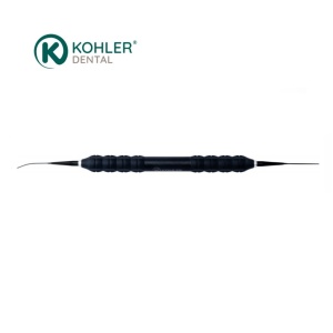8691 - Tunneling instrument, 2.0 mm, str.+cvd. DLC coated, TRINOVO PEEK black, KOHLER Dental - Img 1
