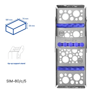 Casetă Sterilizare Instrumente Meddins – SIM-80 c/5 (5 instrumente) - Img 6