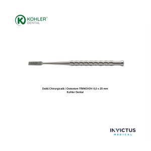 Daltă Chirurgicală / Osteotom TRINOVO® 6,0 x 25 mm Kohler Dental – Cod 7784