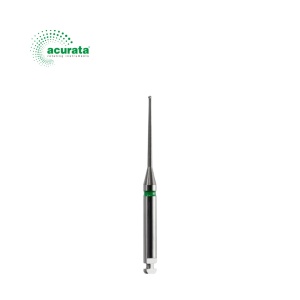 Freză Endo Acurata cu gât lung | Cap sferic | Contraunghi lung 205 RAL | Ø 0,6 - 1,2 mm