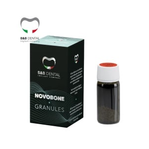 Novobone Granules B&B Dental – xenogrefă bovină, granulație 1000-2000 µm