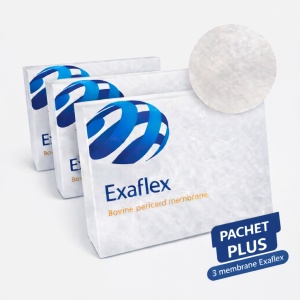 Pachet PLUS 3 x Membrane Resorbabile EXAFLEX