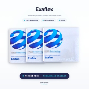 Pachet PLUS 3 x Membrane Resorbabile EXAFLEX