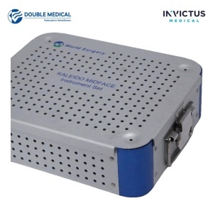Set de instrumente KALEIDO Midface Double Medical, casetă închisă