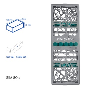 Tavă Sterilizare Instrumente Meddins SIM-80 s – TYPE 1 (5 instrumente) - Img 4