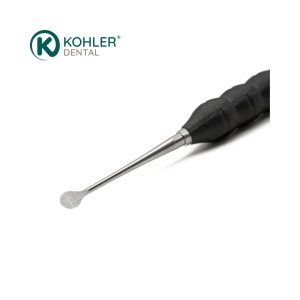 8459 – Excavator Drept Endo Black KOHLER Dental – Ceramică Neagră Acces Axial Direct Chiuretaj Alveolar - Img 3