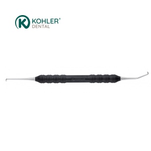 8463 - Penn Endo 2.5mm x 1.0mm Micro-Plugger Instrument with Black Peak Handle - KOHLER Dental - Img 1