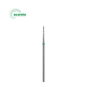 Freză chirurgicală extradură, formă cilindrică, pentru piesa dreaptă, diametru 1.4 mm - Acurata - Img 1