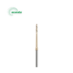 Freză chirurgicală pentru os Acurata ZrN | 4 tăișuri | Turbină FG XL | Ø 1,2 mm | REF 510.316.254.297.012