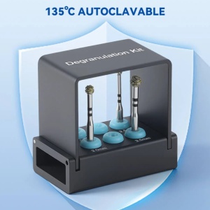 Kit Freze de Degranulare Dentară – 4 Freze Diamantate CA 2,35 mm, Ø 1,0–3,5 mm, Autoclavabil - Img 8