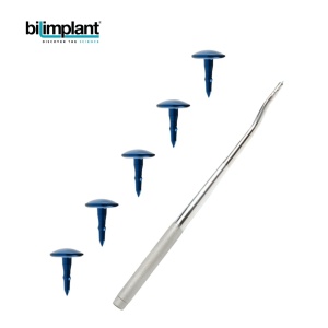 PACHET DE TESTARE - Pini pentru fixarea membranelor (5 buc) + Instrument de inserare a pinilor - Img 1