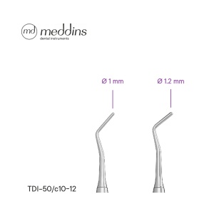 Plugger Dentar Dublu-Cap Cilindric TIP 4 - TDI-50/c10-12 - Img 2