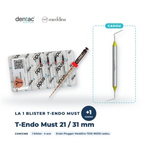 T-Endo Must 21 / 31 mm + Endo Plugger cadou