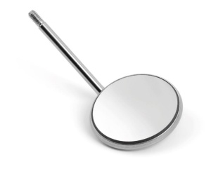 4516 – Oglinzi Dentare Plane cu Rhodium Ø 24 mm – KOHLER Dental – Câmp Vizual Extins - Img 2