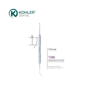 7286 - Elevator de papila in forma de lance/rotund, angulat - 17,5 cm - 3,2 mm 2,2 mm - KOHLER Dental - Img 4