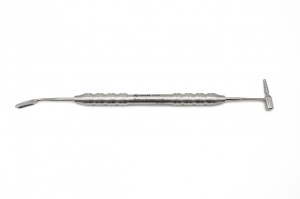 7472 - Condensator osos drept cu lingurita pentru material osos , gradat 3-5-7-9 mm - KOHLER - Img 2