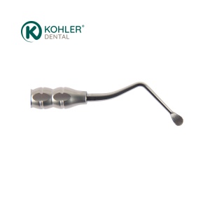 7657-S – Chiuretă Os Alveolară LUCAS 86 Zimți Ø 3,3 mm – KOHLER Dental TRINOVO – Prindere Superioară Situri Medii - Img 3