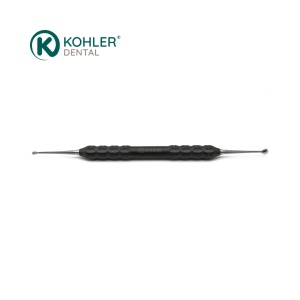 8459 – Excavator Drept Endo Black KOHLER Dental – Ceramică Neagră Acces Axial Direct Chiuretaj Alveolar - Img 4