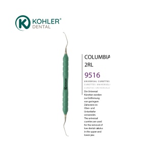 9516 – Chiuretă universală Columbia 2RL, mâner TRINOVO Peek – KOHLER Dental - Img 2